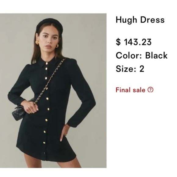 Reformation Longsleeve dress - Picture 6 of 6